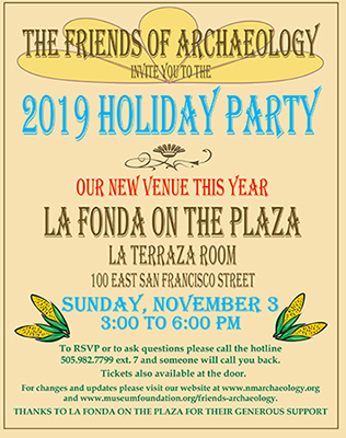 2019 Annual FOA Holiday Party and Silent Auction