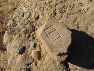 Artifacts from Acomita Interchange