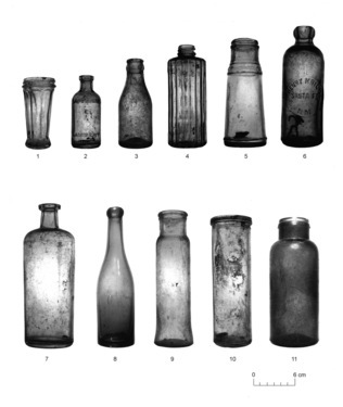 Historic bottles from Las Vegas, New Mexico