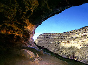 View from High Rolls Cave